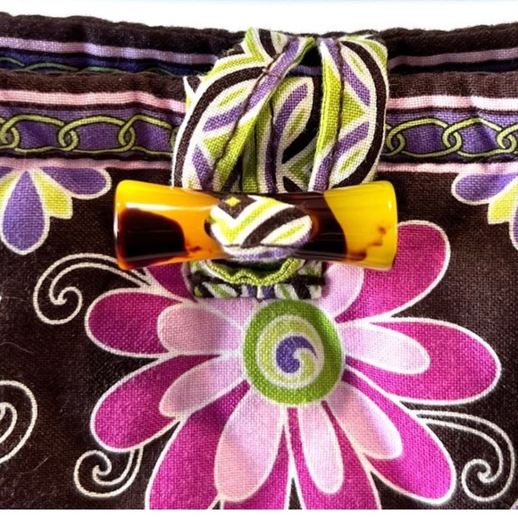 Vera Bradley Purple Punch Tote - Picture 3 of 7